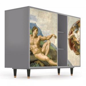 Sideboard - STORYZ - BS2 The Creation of Adam - Grey