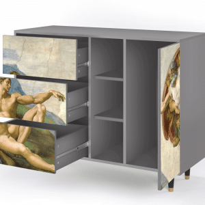 Sideboard - STORYZ - BS2 The Creation of Adam - Grey