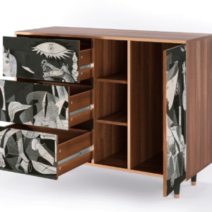 Sideboard - STORYZ - BS2 Guernica by Picasso - Walnut