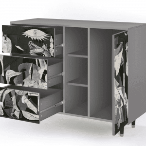Sideboard - STORYZ - BS2 Guernica by Picasso - Grey