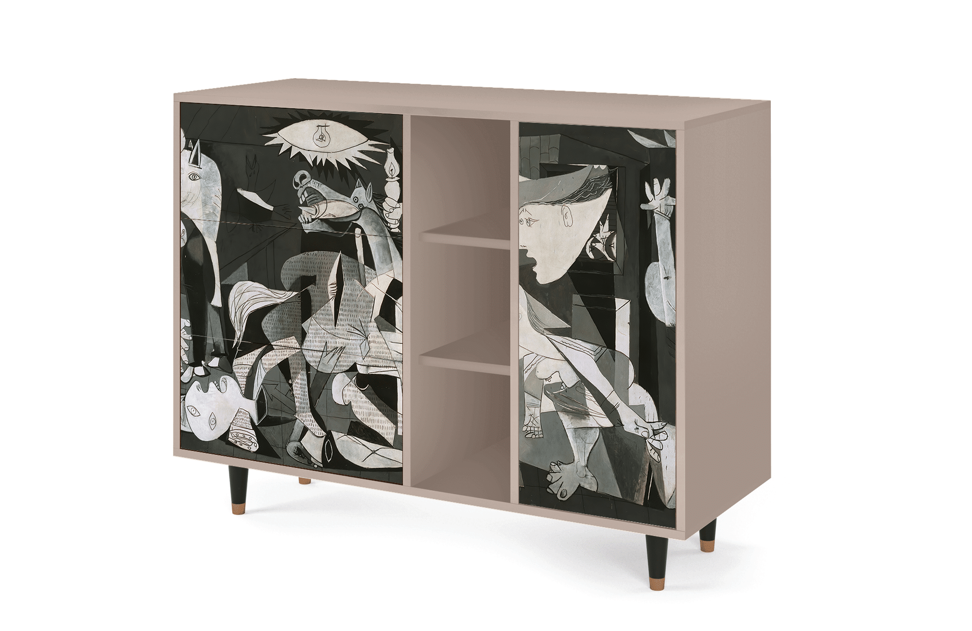 BS2_173_004 Sideboard - STORYZ - BS2 Guernica by Picasso - Latte
