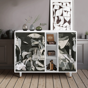 Sideboard - STORYZ - BS2 Guernica by Picasso - White