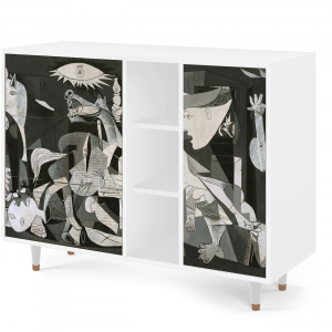 Sideboard - STORYZ - BS2 Guernica by Picasso - White