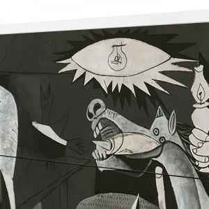 Sideboard - STORYZ - BS2 Guernica by Picasso - White