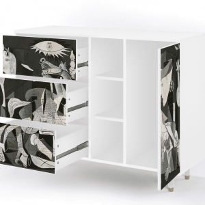Sideboard - STORYZ - BS2 Guernica by Picasso - White