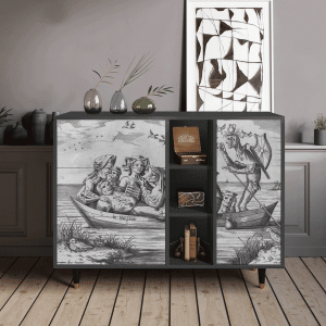 Sideboard - STORYZ - BS2 Blau Schuyte - Antracite