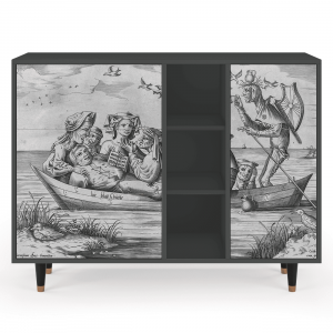 Sideboard - STORYZ - BS2 Blau Schuyte - Antracite