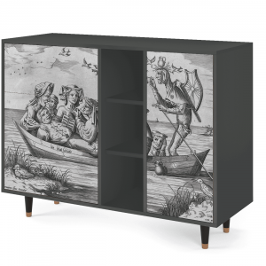 Sideboard - STORYZ - BS2 Blau Schuyte - Antracite