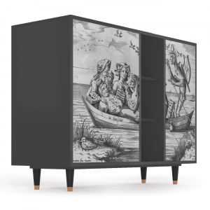 Sideboard - STORYZ - BS2 Blau Schuyte - Antracite