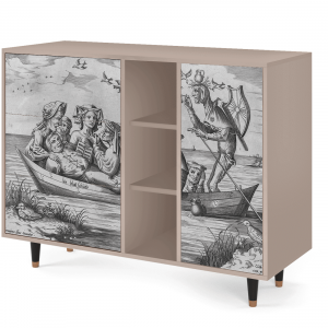 Sideboard - STORYZ - BS2 Blau Schuyte - Latte