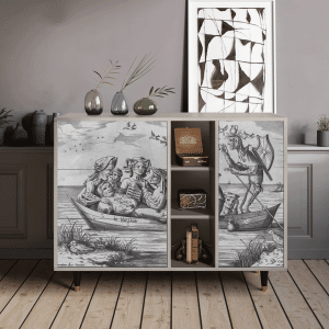 Sideboard - STORYZ - BS2 Blau Schuyte - Sand