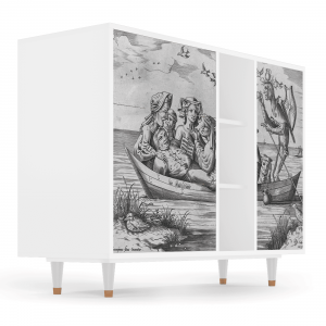 Sideboard - STORYZ - BS2 Blau Schuyte - White