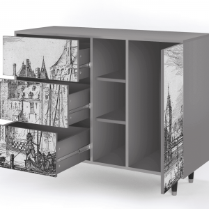 Sideboard - STORYZ - BS2 Castle by Breugel - Grey
