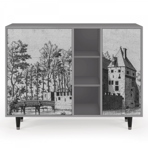 Sideboard - STORYZ - BS2 Castle with Bridge - Grey