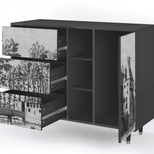 Sideboard - STORYZ - BS2 Castle with Bridge - Antracite