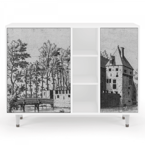 Sideboard - STORYZ - BS2 Castle with Bridge - White