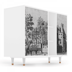 Sideboard - STORYZ - BS2 Castle with Bridge - White