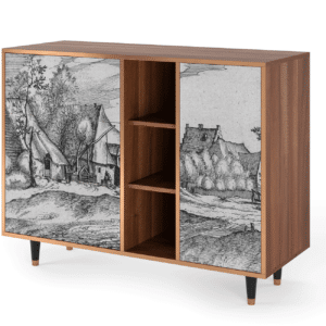 Sideboard - STORYZ - BS2 Farms in a Village - Walnut