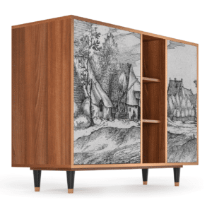 Sideboard - STORYZ - BS2 Farms in a Village - Walnut
