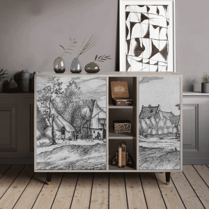 Sideboard - STORYZ - BS2 Farms in a Village - Sand