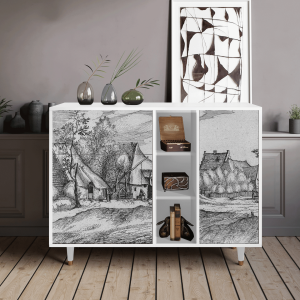Sideboard - STORYZ - BS2 Farms in a Village - White