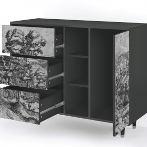 Sideboard - STORYZ - BS2 Rusticorum - Antracite