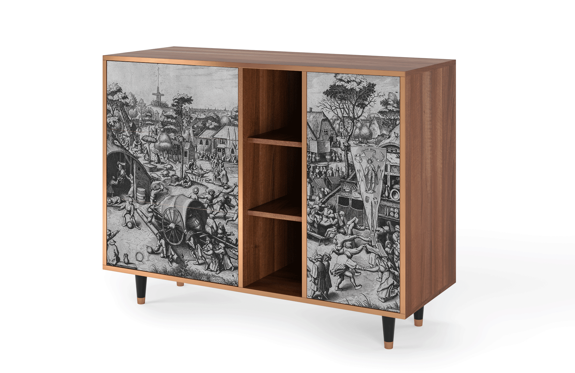 BS2_188_001 Sideboard - STORYZ - BS2 The Festival of Saint - Walnut