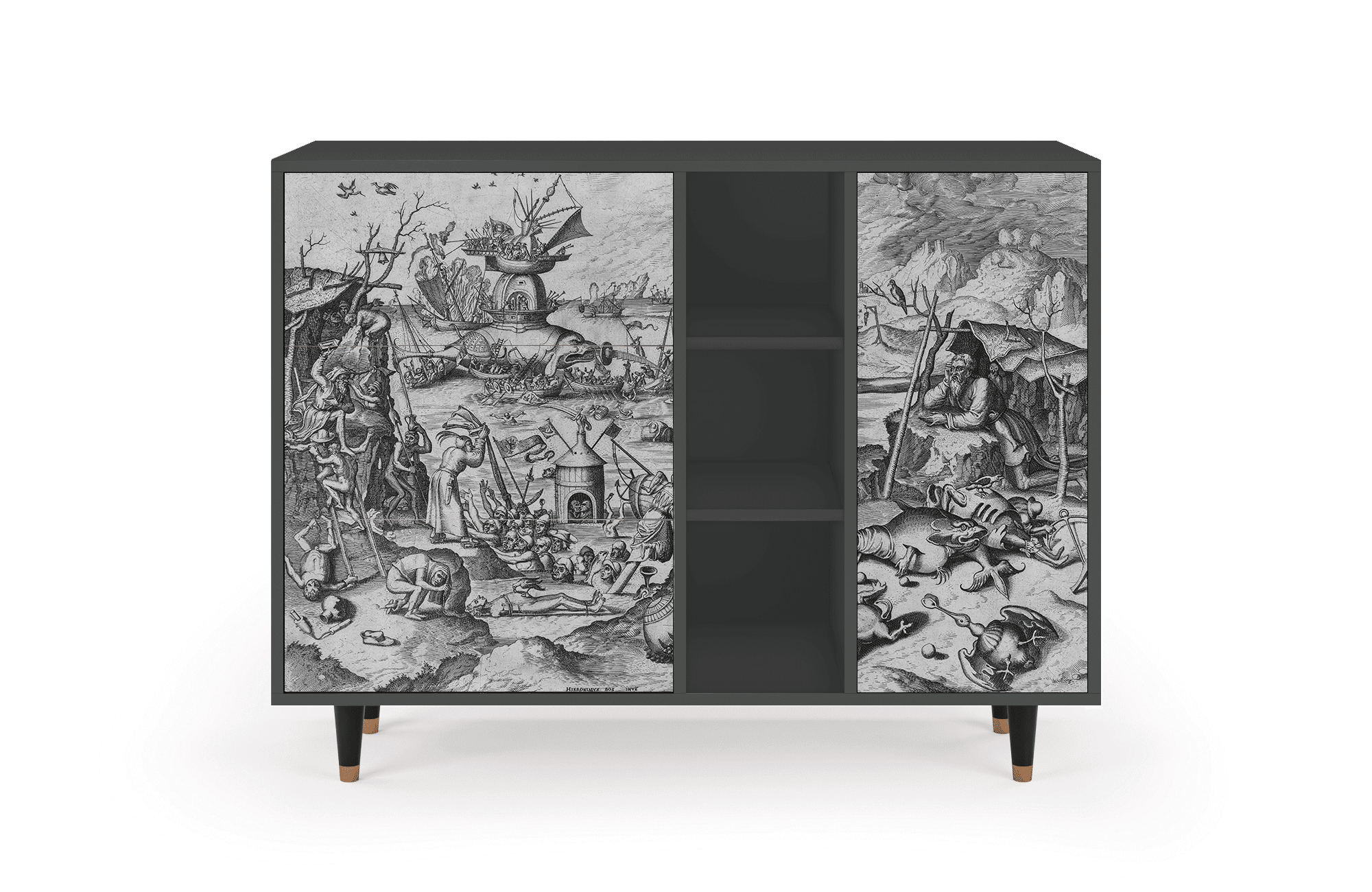 Sideboard – STORYZ – BS2 The Temptation – Antracite Sideboard - STORYZ - BS2 The Temptation - Antracite