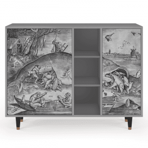 Sideboard - STORYZ - BS2 Big Fish Eat Little - Grey