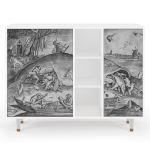 Sideboard - STORYZ - BS2 Big Fish Eat Little - White