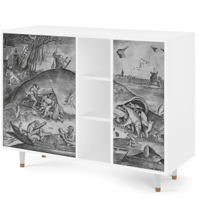 Sideboard - STORYZ - BS2 Big Fish Eat Little - White