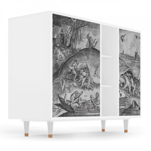 Sideboard - STORYZ - BS2 Big Fish Eat Little - White
