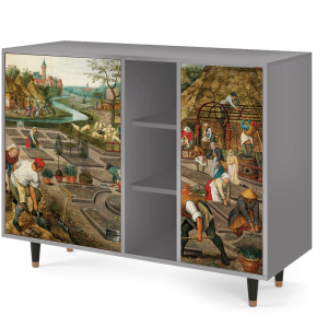 Sideboard - STORYZ - BS2 The Younger - Spring - Grey