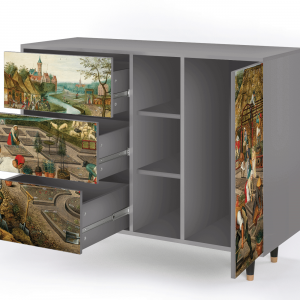 Sideboard - STORYZ - BS2 The Younger - Spring - Grey