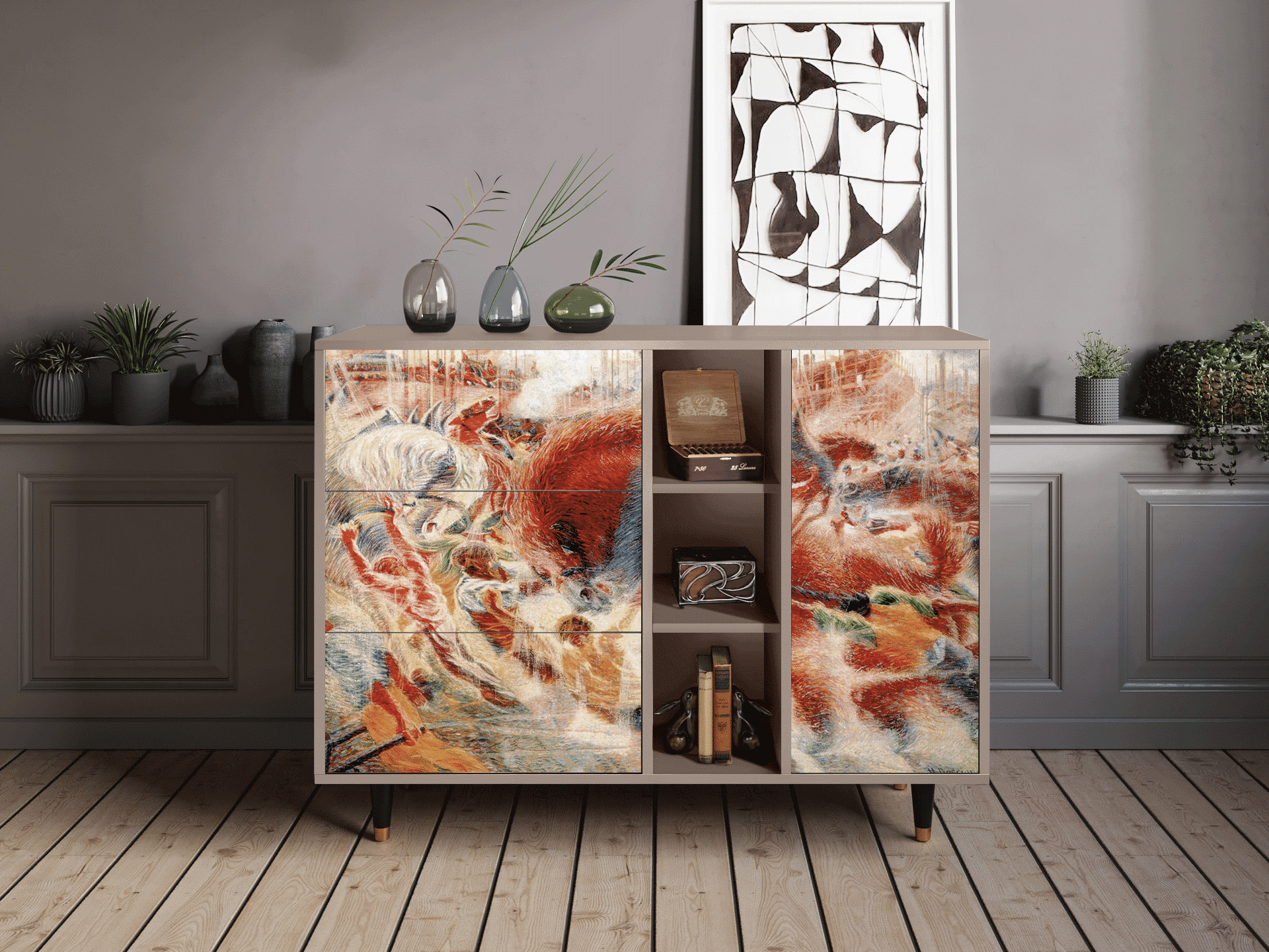 Sideboard - STORYZ - BS2 The City Rises - Latte Sideboard - STORYZ - BS2 The City Rises - Latte