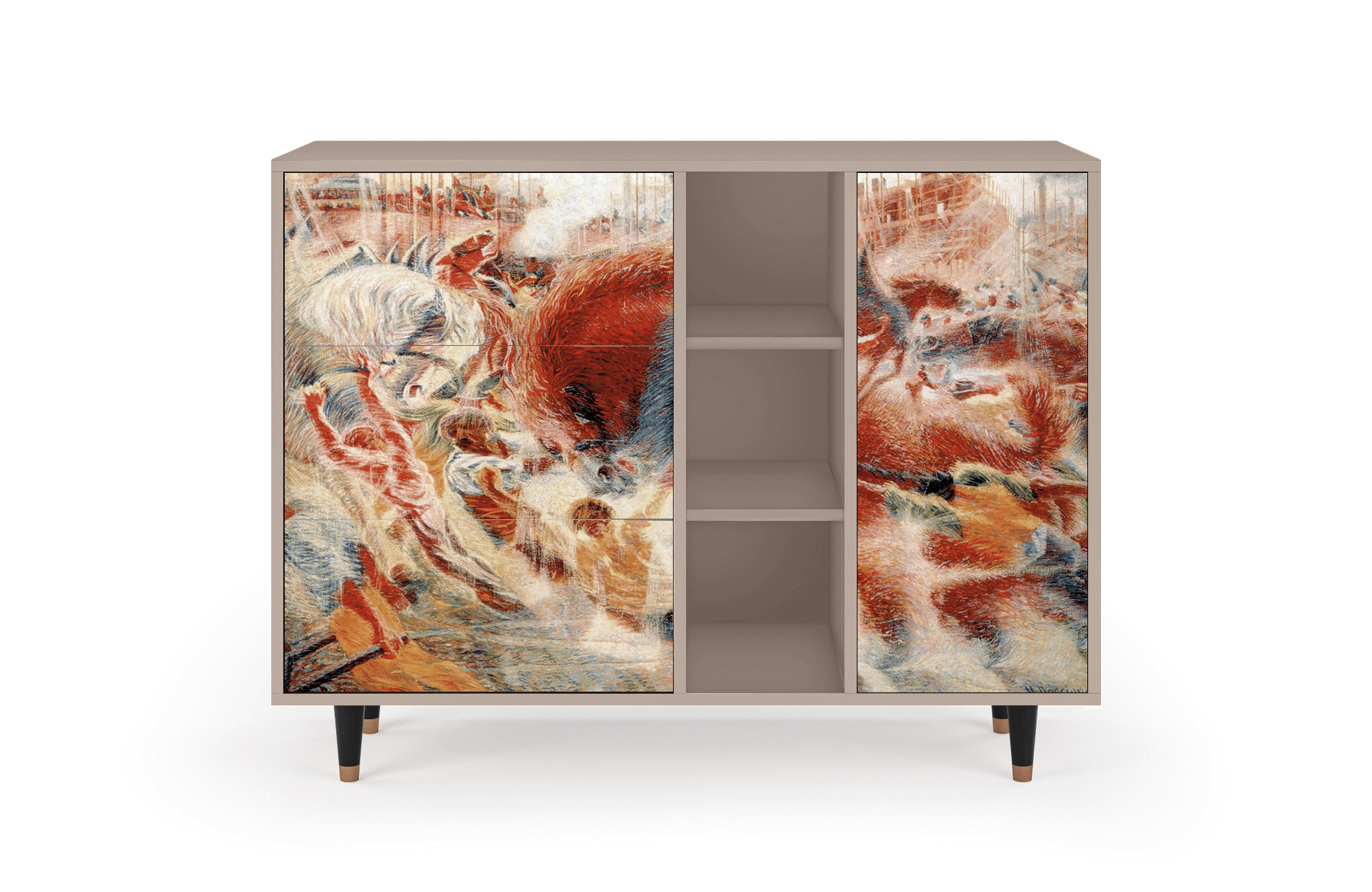Sideboard – STORYZ – BS2 The City Rises – Latte Sideboard - STORYZ - BS2 The City Rises - Latte