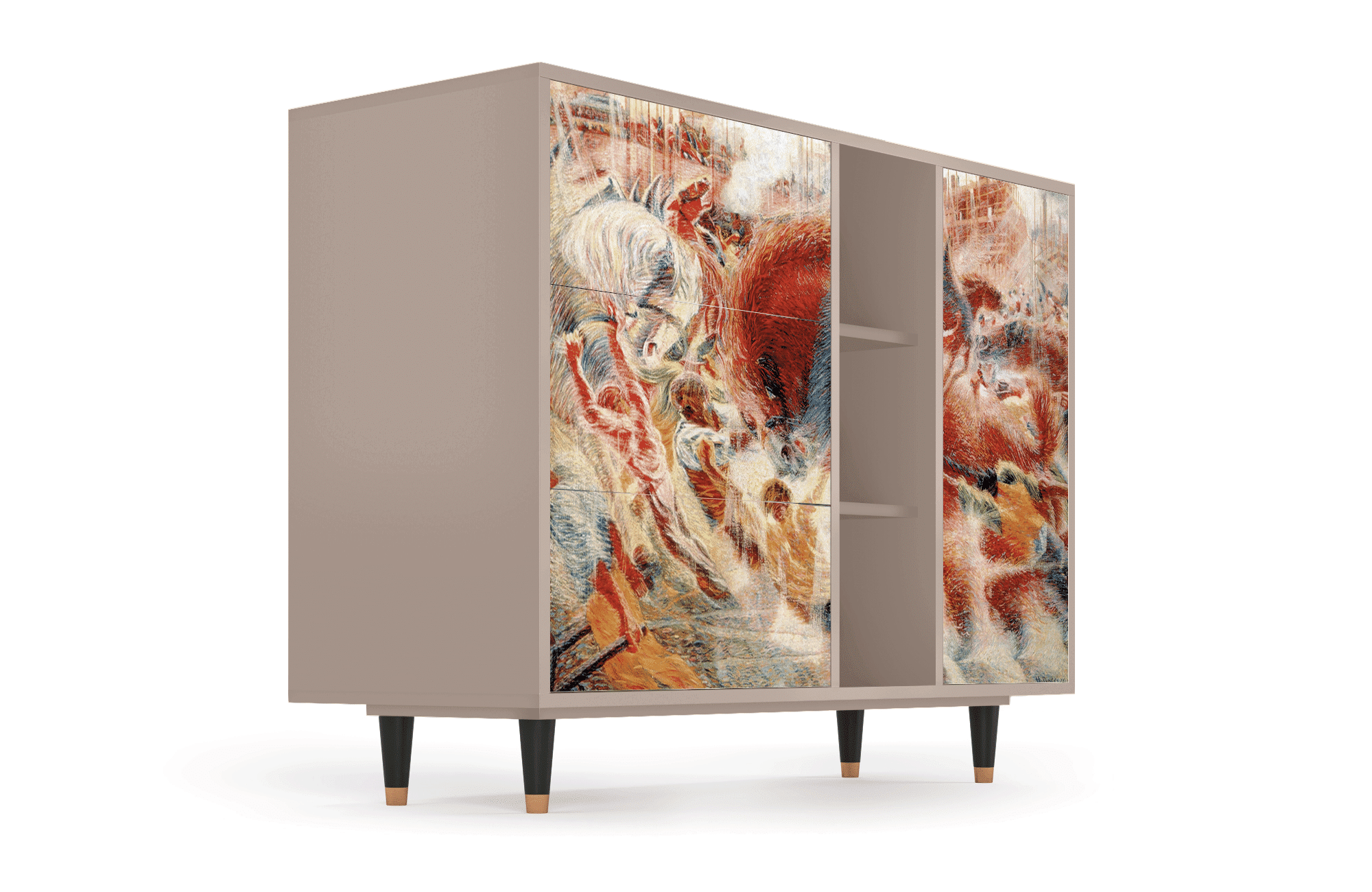 Sideboard – STORYZ – BS2 The City Rises – Latte Sideboard - STORYZ - BS2 The City Rises - Latte