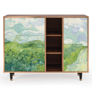 Sideboard - STORYZ - BS2 Green Wheat Fields - Walnut