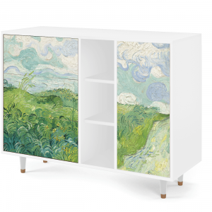 Sideboard - STORYZ - BS2 Green Wheat Fields - White