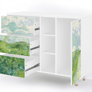 Sideboard - STORYZ - BS2 Green Wheat Fields - White