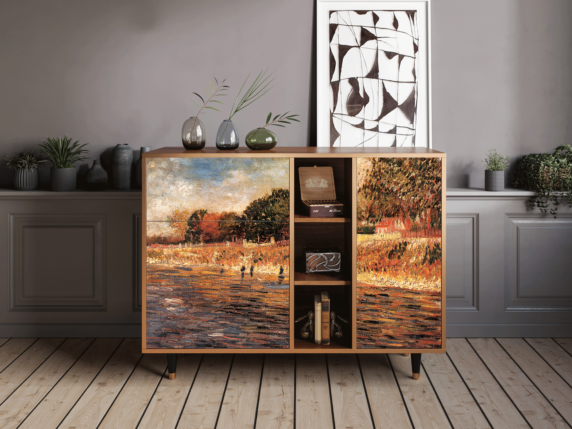Sideboard - STORYZ - BS2 The Banks - Walnut Sideboard - STORYZ - BS2 The Banks - Walnut