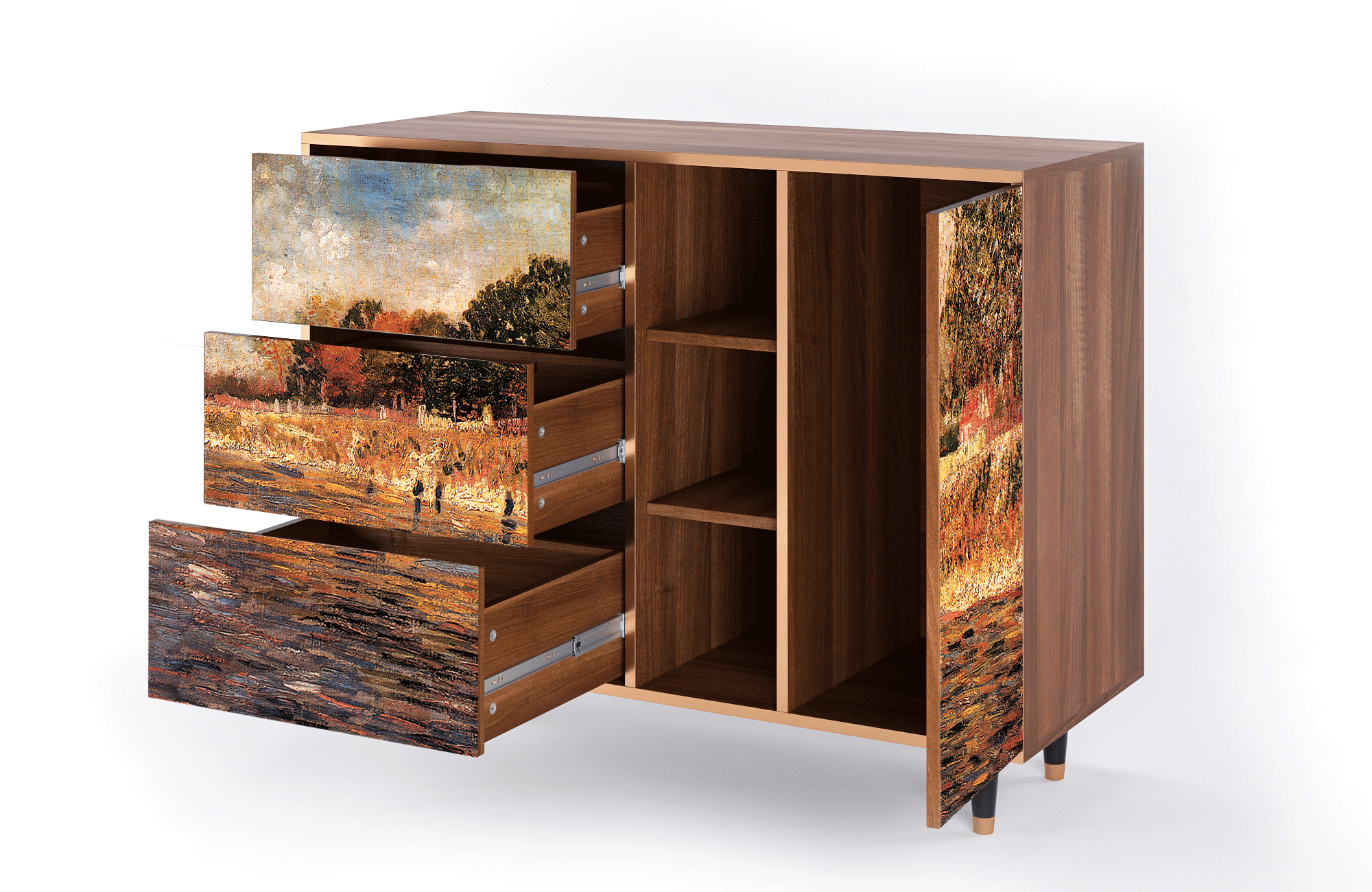 Sideboard – STORYZ – BS2 The Banks – Walnut Sideboard - STORYZ - BS2 The Banks - Walnut