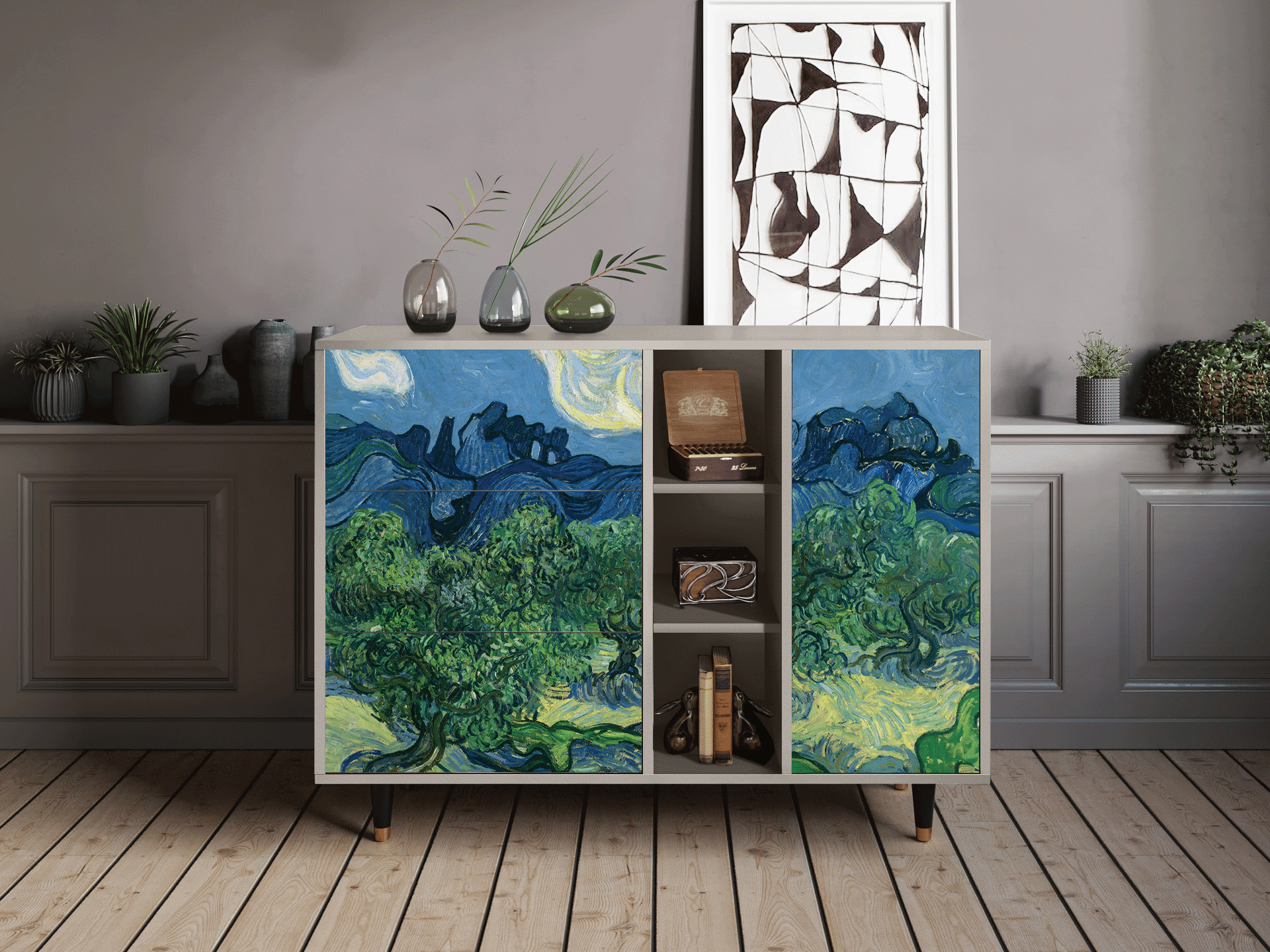 Sideboard - STORYZ - BS2 The Oil Trees - Sand Sideboard - STORYZ - BS2 The Oil Trees - Sand