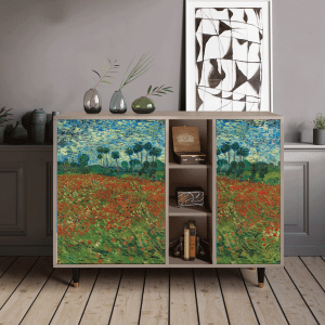 Sideboard - STORYZ - BS2 Poppy field by van Gogh - Latte