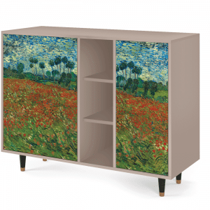 Sideboard - STORYZ - BS2 Poppy field by van Gogh - Latte