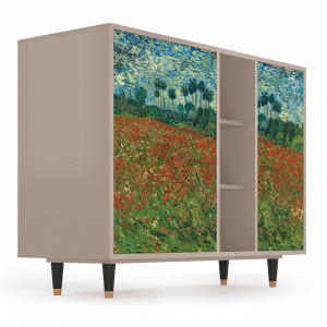 Sideboard - STORYZ - BS2 Poppy field by van Gogh - Latte