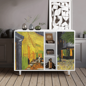 Sideboard - STORYZ - BS2 Café Terrace at Night - White