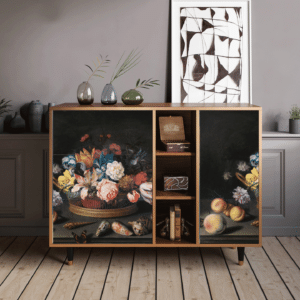 Sideboard - STORYZ - BS2 Still Life with Flowers - Walnut