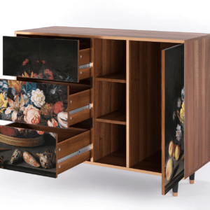 Sideboard - STORYZ - BS2 Still Life with Flowers - Walnut