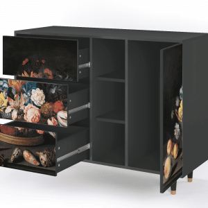 Sideboard - STORYZ - BS2 Still Life with Flowers - Antracite